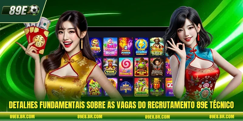 Detalhes fundamentais sobre as vagas do recrutamento 89e técnico