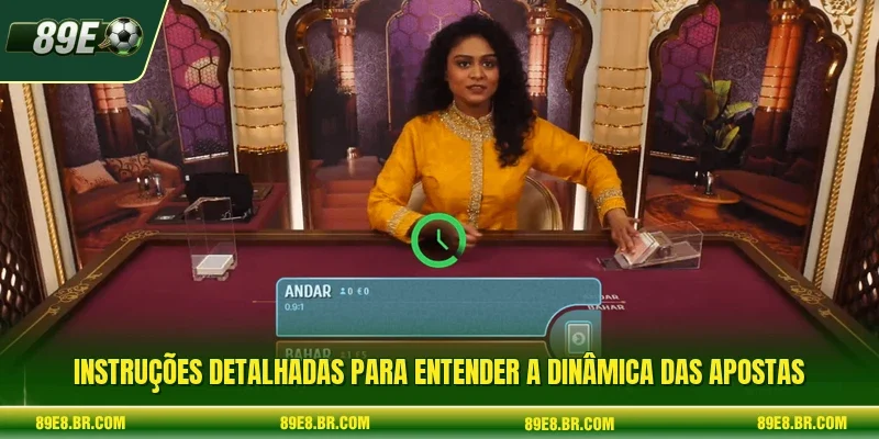 Instruções detalhadas para entender a dinâmica das apostas