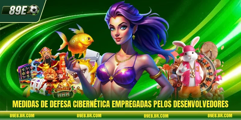 Medidas de defesa cibernética empregadas pelos desenvolvedores