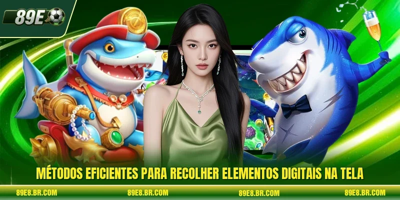 Métodos eficientes para recolher elementos digitais na tela