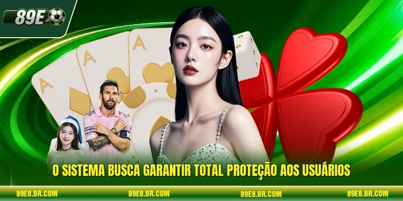 O sistema busca garantir total proteção aos usuários